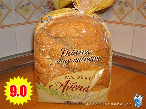 Pan de Molde con Avena Hacendado   LaConsumidora ...