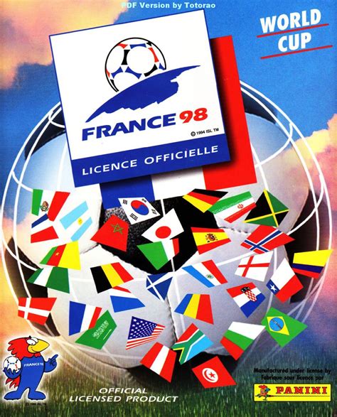 Panini sticker album world cup 1998 by Gramosli   issuu