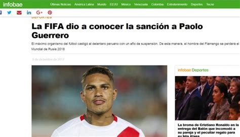 Paolo Guerrero: Así reaccionó la prensa internacional con ...