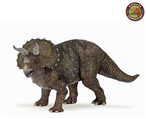 Papo Triceratops Model Dinosaur Toy Collectible Replica