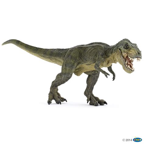PAPO zöld tyrannosaurus rex dínó figura