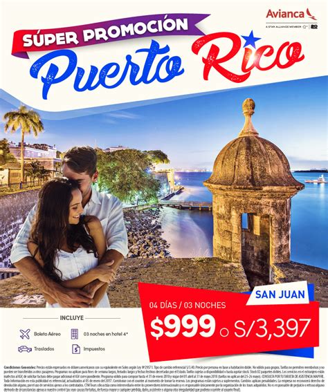 Paquete turístico a Puerto Rico   Full viajes Peru