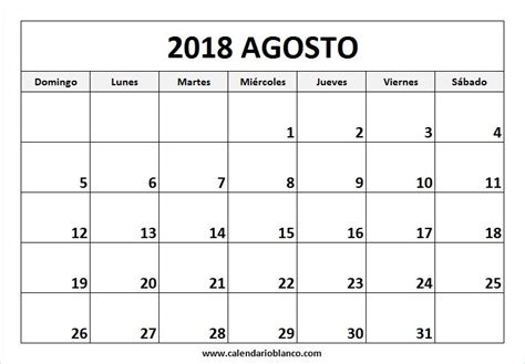 Para Imprimir Calendario Agosto 2018 | Fondos de pantalla ...
