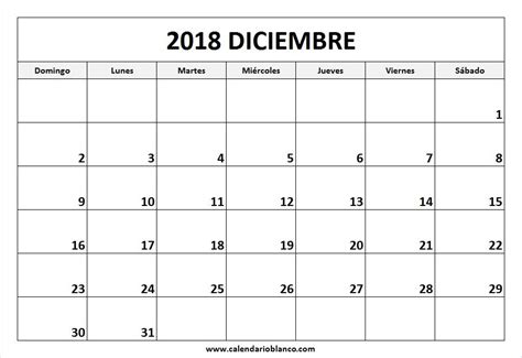 Para Imprimir Calendario Diciembre 2018 | agenda ...