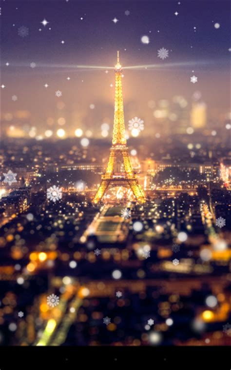 París la noche Fondos animados   Android Market
