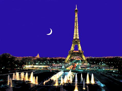 Paris: Paris Eiffel Tower at Night