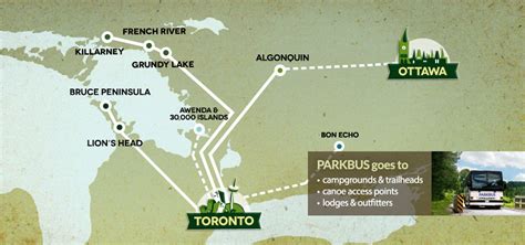 Parkbus desde Toronto y Ottawa   Viajes CANADÁ