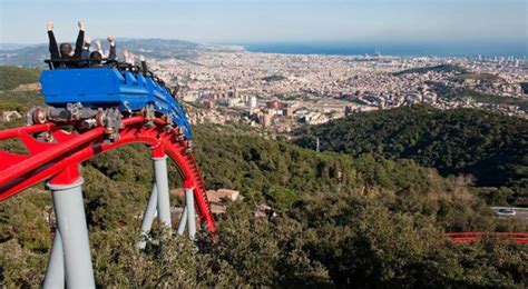 Parque de atracciones del Tibidabo en Barcelona