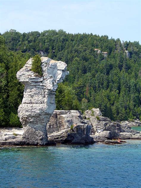 Parque nacional canadiense Península de Bruce