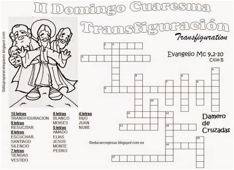 Parroquia La Inmaculada: Domingo II de Cuaresma: Fichas ...