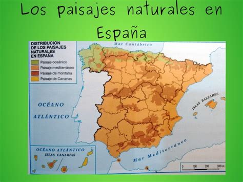 Parte 1: Paisajes geográficos y paisajes naturales en España