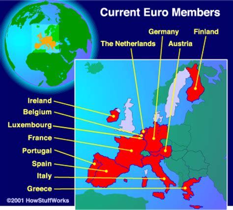 Participating Countries   How the Euro Works | HowStuffWorks