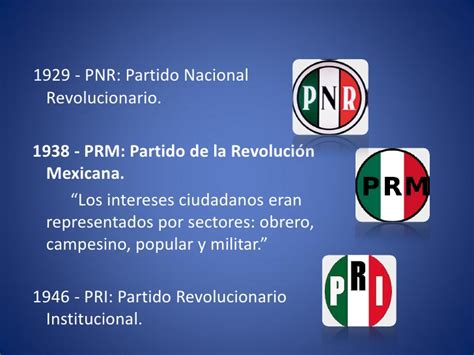Partido Revolucionario Mexicano Related Keywords   Partido ...
