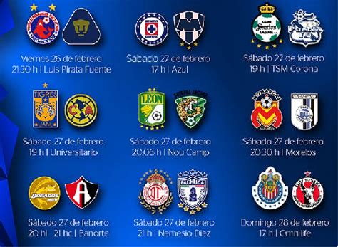 Partidos de la Jornada 8 de la Liga MX | SUPERL1DER