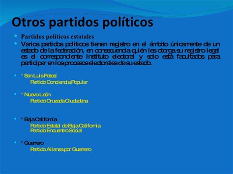 Partidos Politicos De Mexico Pan