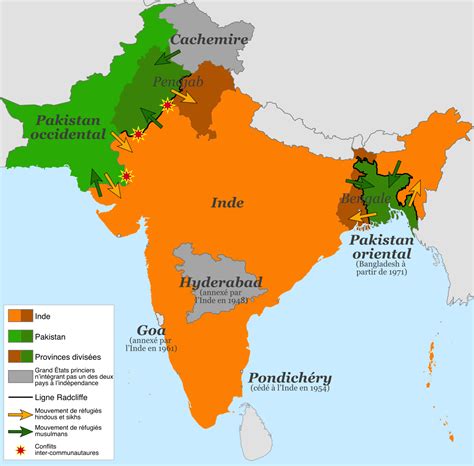 Partition des Indes — Wikipédia