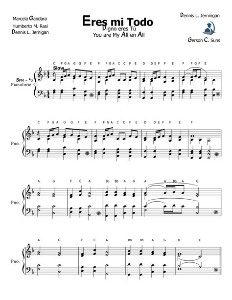 Partituras Gratis De Musica Cristiana Para Piano ...