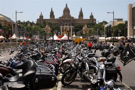 Paseo en moto por Barcelona