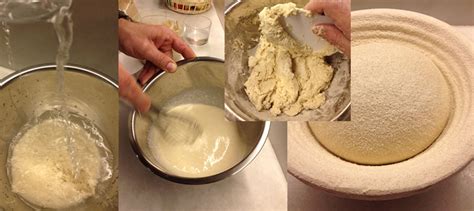 Pasos en la elaboración del pan de masa madre