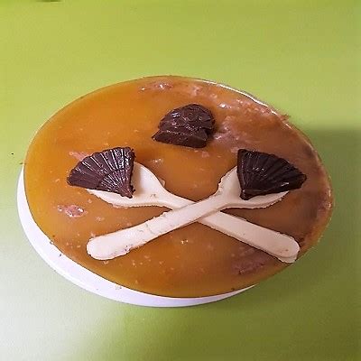 Pastel de chocolate y gelatina de naranja   Elbullirdeagus