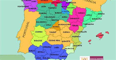 Pastor Murback || Pagina Oficial: Mapa da Espanha: Províncias!