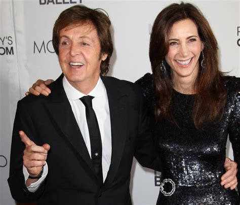 Paul McCartney and Fiance Out For the Evening   Zimbio