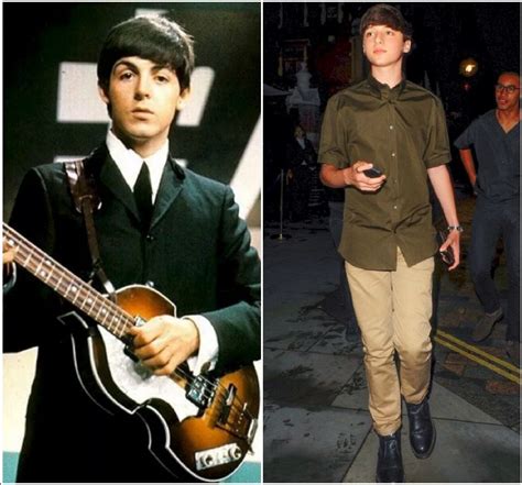 Paul McCartney and his grandson Arthur Donald ...