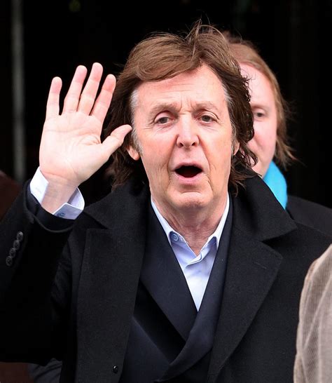 Paul McCartney And James McCartney Out In Paris   Zimbio