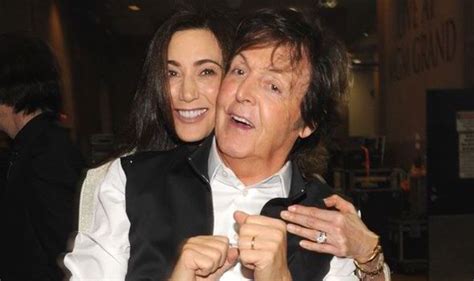 Paul McCartney and wife Nancy Shevell are all loved up as ...