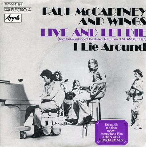 Paul McCartney And Wings*   Live And Let Die / I Lie ...