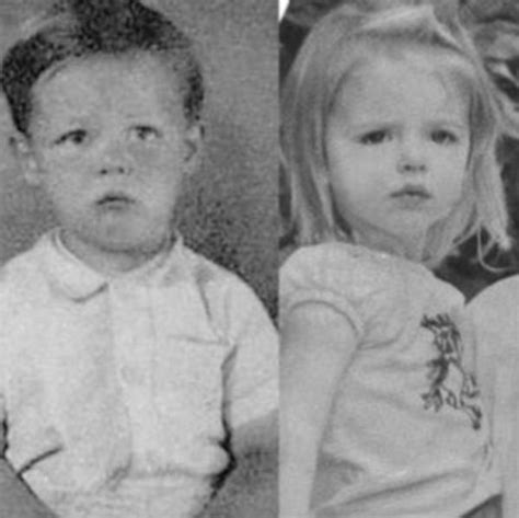 Paul McCartney as a child and his youngest daughter ...