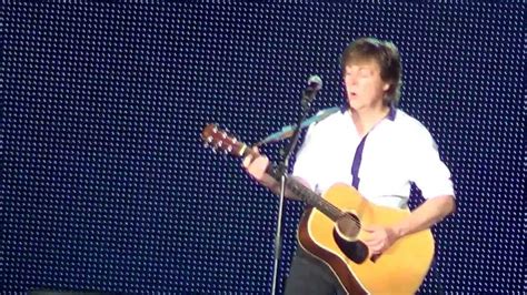 Paul McCartney   Blackbird & Here Today live at National ...