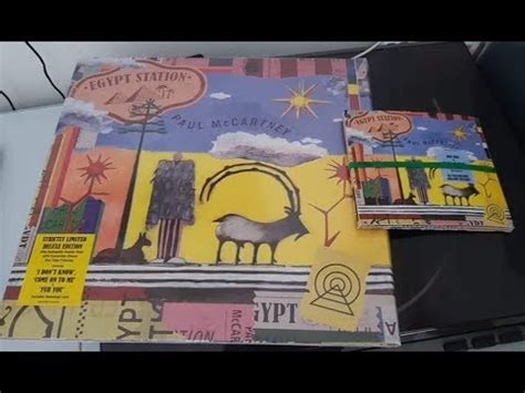 Paul McCartney   Egypt Station Deluxe CD unboxing.   YouTube