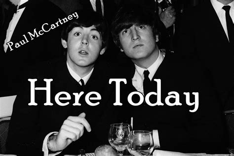 Paul McCartney   Here Today   YouTube