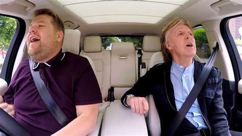 Paul McCartney Joins James Corden in Carpool Karaoke ...