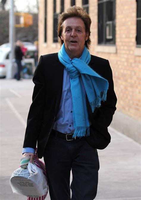 Paul McCartney Out With His Daughter in NYC   Zimbio