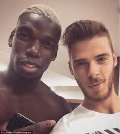 Paul Pogba welcomed back by David de Gea as Manchester ...