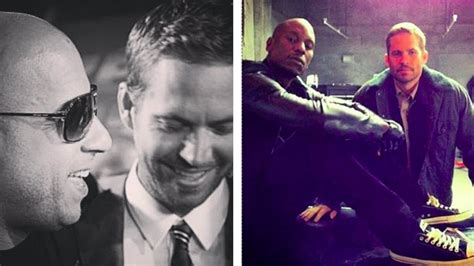 Paul Walker es recordado por Vin Diesel y Tyrese Gibson ...