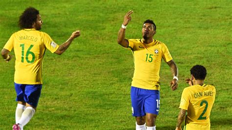 Paulinho stunned by hat trick performance for Brazil ...