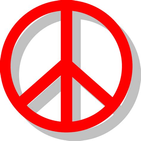 Peace Sign Clip Art at Clker.com   vector clip art online ...