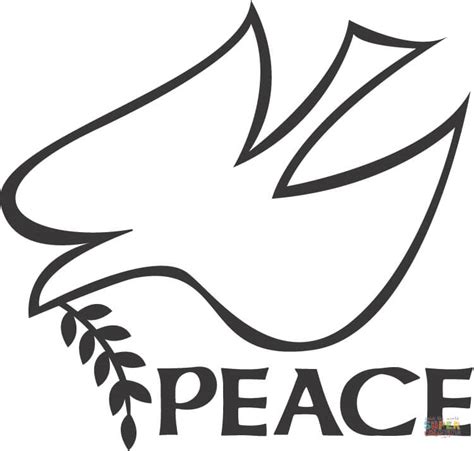 Peace Symbol coloring page | Free Printable Coloring Pages