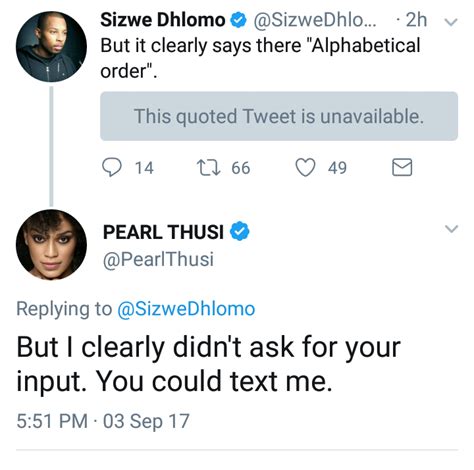 Pearl Thusi And Sizwe Dhlomo In Heated Twitter War!   The ...