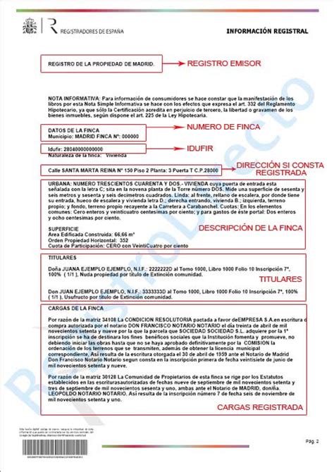 Pedir Nota Simple del Registro de la Propiedad