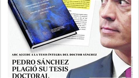 Pedro Sánchez pide en un burofax a  Abc ,  El Mundo  y ...