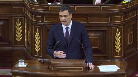 Pedro Sánchez presenta su plan de gobierno en el Congreso