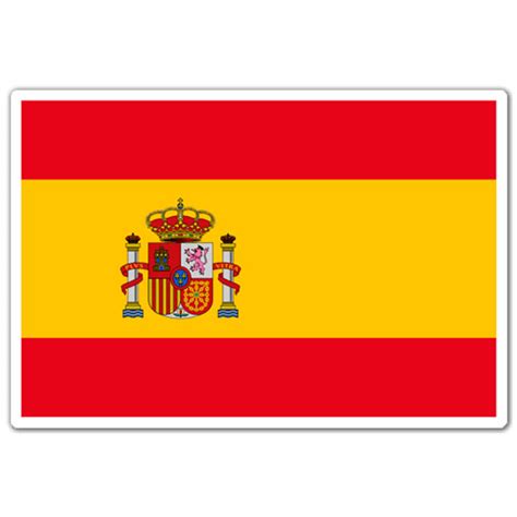 Pegatina Bandera de España | TeleAdhesivo.com