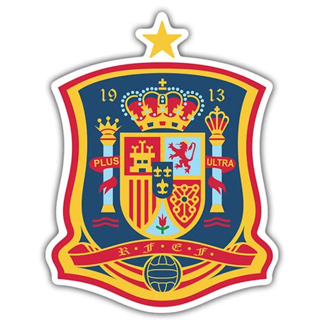 Pegatina España Escudo de Fútbol | TeleAdhesivo.com