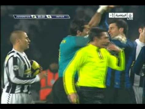 Pelea Inter vs Juventus  2 1  Liga Italiana   YouTube