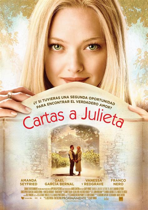 Película: Cartas a Julieta | Vanessa redgrave, Películas ...
