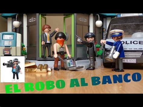 película EL ROBO AL BANCO ????. Playmobil policía en español ...